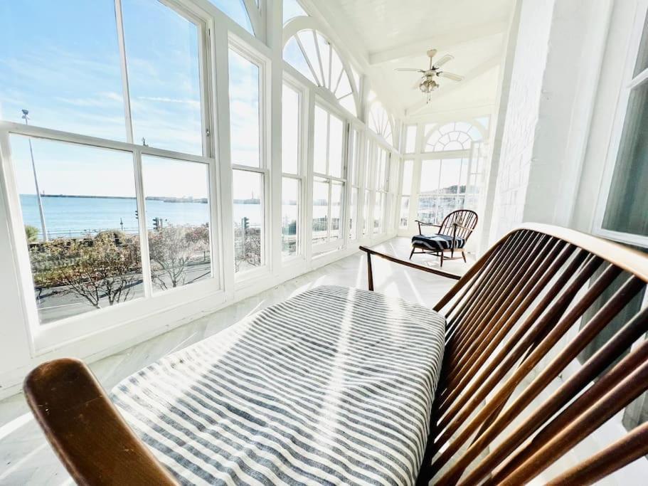 Flat 4 Marine Parade House, 1 East Cliff- Next To Dover Port, White Cliffs, Beach, Castle Bagian luar foto
