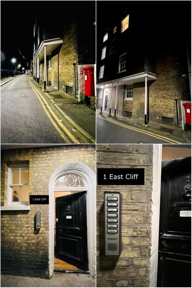 Flat 4 Marine Parade House, 1 East Cliff- Next To Dover Port, White Cliffs, Beach, Castle Bagian luar foto